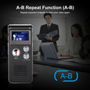N28 8GB Digital Voice Recorder Mini Portable LCD Screen Rechargeable Teleph