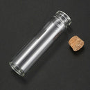 5 Pcs Small Vase Tiny Glass Bottle Jewelry Vial Potion Tie Plug Size:7.9cm  N6Z3