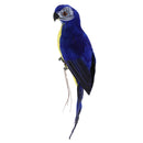 5Pcs Lifelike Macaw Parrot Artificial Feathered Bird Statue for Home Outdoor