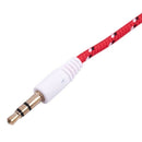 1M 3.5mm Stereo Male to Male Jack Aux Cable Audio Auxiliary Lead For Phone  I4R3