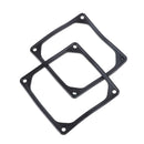 2Pcs 80mm 8cm anti vibration flexible rubber silicone frame for pc case fan  Ew