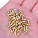 50Pcs 2.2mm Guitar pickguard screws for guitar accessories installing TEsp