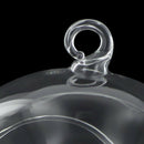 4 inches Diameter Clear Glass Pendant Vase for flower of operation jewelry M1O5
