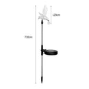 Solar LED Hummingbird Lawn Light RGB Color Changing Garden Landscape Lamp