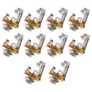 10 Piece 6.35mm 1/4 Inch Mono Audio Socket Jack Female
