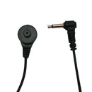 1 Pin 3.5mm Microphone Plug Acoustic Air Tube Listen Only Earpiece Headset Radio