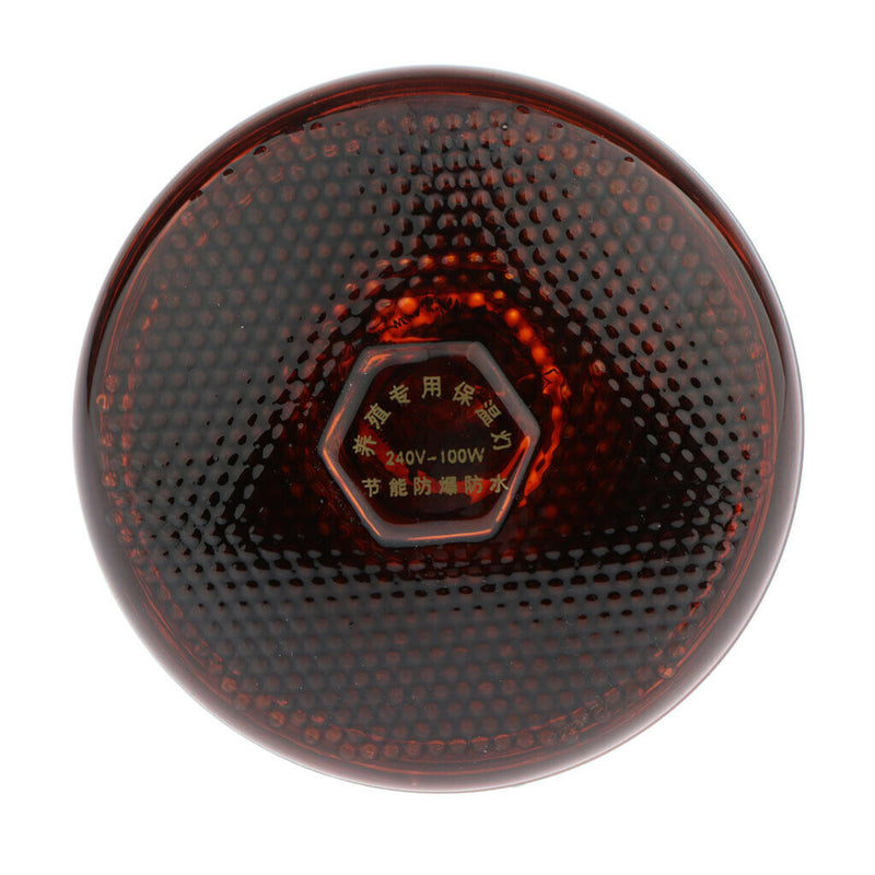 3x Reptile Infrared Heat Lamp Light Bulb For Reptile Turtle Snakes Chicken