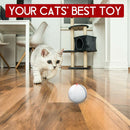 LED Glowing USB Automatic Ball Toys for Cat Pet Puppy Interactive Toys