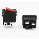 2 Pcs Inlet Male Power Socket With Fuse Rocker Switch, 5A Fuse 3 Pin Iec320