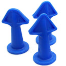3 Pieces / Set of Sealant Rubber Caulking Trowel Nozzle Finishing Cleaning
