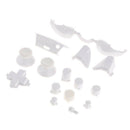 Specially Designed 15 in 1 Replacement ABXY Buttons +Thumbsticks D-pad Mod Set