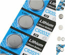 5pcs CR2032 3v Coin Battery
