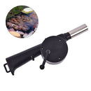 Blower Fire Camping BBQ Air Fan Barbecue Outdoor Cooking Picnic Grill Star Hn
