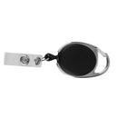 Retractable Reel Recoil ID Badge Lanyard Name Tag Key Card Holder Belt Clip
