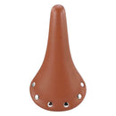 Bicycle Saddle Leather Soft Bike Seat Cover Mat MTB Bike Cushion (Brown)