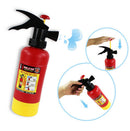 Kids Red Plastic Fire Extinguisher Shaped Squirt Water Gun Toys Gift