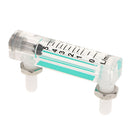 0.5-5L/min Oxygen Liter Flow Meter Measures Gas Flowmeter W/Control Valve For