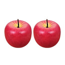2pcs Christmas Candle Atmosphere Artificial Fruit Shape Home Decoration Romantic