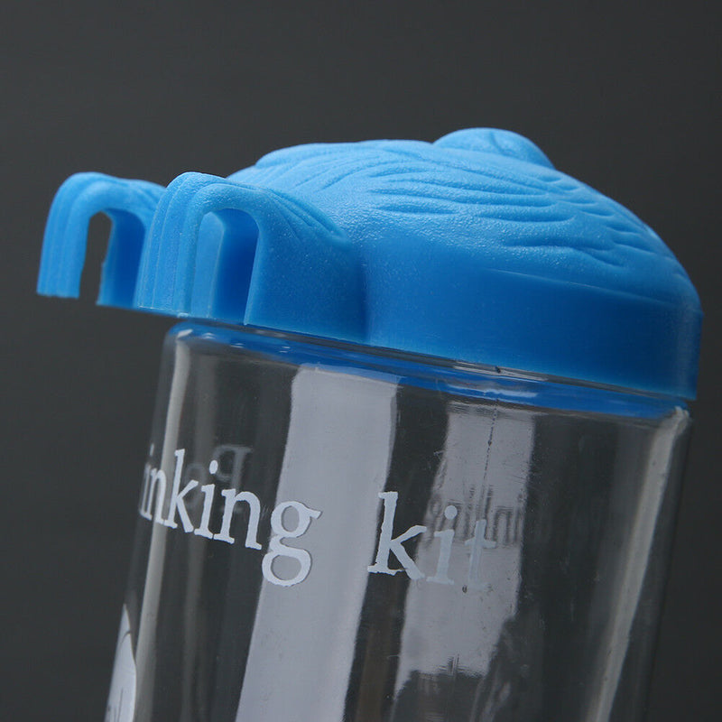 Pet Dog Rabbit Water Drinker Dispenser Cat Bird Hanging Bottle Auto Feeder 500ml