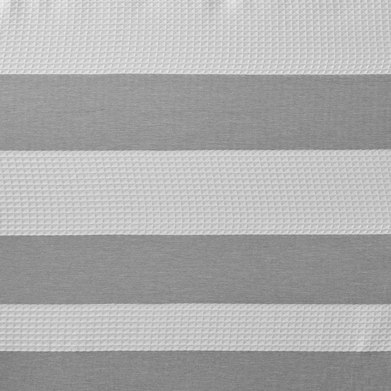 Spa Waffle Shower Curtain Water Repellent and Stain Resistant Machine Washa X6K2