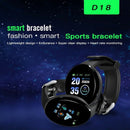 Bluetooth Smart Watch Bracelet Band Fitness Tracker Heart Rate Blood Pressu C2P8