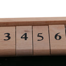 Shut The Box Board Game Set Number Drinking Games Party Club Family Game