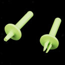 Porcupine Bobbin Holder Green & White Color Art and Craft Product