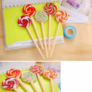 10 pcs novelty Lollipop ballpoint pen school stationary store school suppli