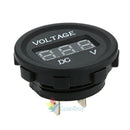 12V-24V Car Motorcycle Digital LED Panel Voltage Volt Meter Display Voltmeter A