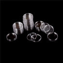 100 Clear Coin Capsules Coin Case Holders 27mm Round Storage Box ME