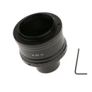 T2 T-ring for Canon EF-M Mirrorless Camera + M42 to 31.7mm/1.25'' Telescope