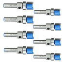 8PCS/Set 1/4'' Shank Bearing Flush Trim Pattern Router Bit Milling Cutter
