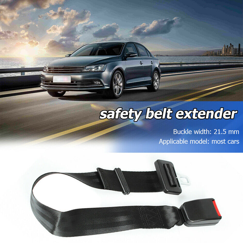56-90cm Universal Car Seat Belt Extender Auto Safety Seatbelt Extension A