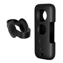 Silicone Case Protector Waterproof Shockproof Cover for Insta360 One X Black