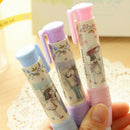 Rubber Eraser Gift Eraser Student Stationery School Cute Tool Pen Shape Eraser