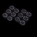 12pcs Clear snare drum mute pad drum damper gel pads snare drum muffler WYME