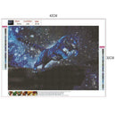 5D DIY Full Drill Diamond Painting Tiger Cross Stitch Embroidery Kit (01)