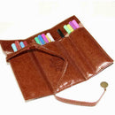 Korean Style Makeup Cosmetic Retro PU Leather Pen Pouch Pencil Bag T7P7. A1 B6K0