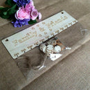 Wood Birthday Reminder Board Birch Ply Plaque Sign Family &Friends DIY Cale