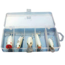 Night Fishing Bait Kit Luminous VIB Popper Crank Minnow Pencil Glow Lure