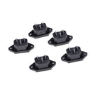 5Pcs IEC 320 C14 Male Plug Panel AC 250V 10A Power Inlet Sockets Connectors OZ