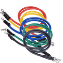 11x/Set TPE Pull Rope Fitness Exercises Resistance Bands Crossfit Latex VQP