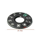 For Canon 6D Camera Function Dial Mode Plate Interface Cap Button RepairBes R5A3