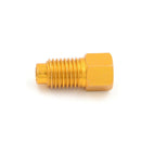 R134a Refrigerant Tank Adapter 1/2'' ACME Femalex 1/4'' Male Flare Fitting Too.