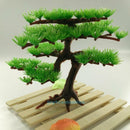 Artificial Plastic Pine Tree Aquarium Fish Tank Rockery Bonsai Ornament Decor