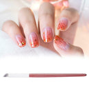 Red Wood Nail Brush Nail Art UV Gel Polish Gradient Blooming Painting Pen