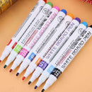 Scrawl White Board Marker Pen 8 Color Set Dry-Erase 1.5mm Good Nib Marker F R7L4