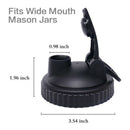 Mason Jar Lids - 4 Pack Canning Lids Flip Cap Lids with Leak-Proof Seal Sto U3B1