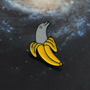 Creative Banana Dolphin Brooches Enamel Badge Jacket Backpack Decor Pins