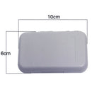 Waterproof Fly Fishing Lure Bait Hook Tackle Storage Case(Gray/Small)